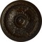 Ekena Millwork Stockport Ceiling Medallion (Fits Canopies up to 6 1/4"), Hand-Painted Bronze, 28"OD x 2 3/4"P CM28STBZS - alternate 1